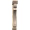 Ekena Millwork Olympic Slat Rough Sawn Bracket w/ Offset Brace, Douglas Fir, 6"W x 40"D x 40"H BKT0604X40X40OLY06RDF - alternate 3